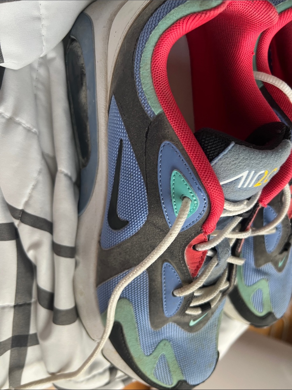 Nike Women's Multicolor Air Max Sneakers - Blue, Teal, Red